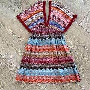 Missoni Multicolor Zigzag Swim Coverup